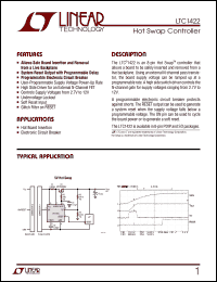 Click here to download LTC1422IS8 Datasheet