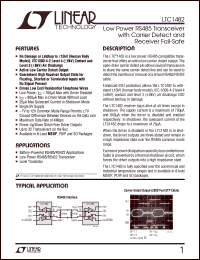 Click here to download LTC1482IN8 Datasheet
