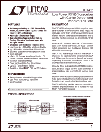 Click here to download LTC1482CMS8 Datasheet