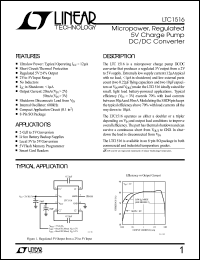 Click here to download LTC1516IS8 Datasheet