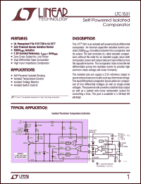 Click here to download LTC1531CSW Datasheet