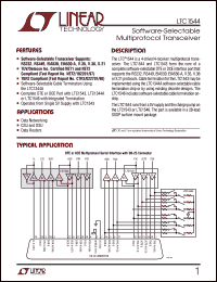 Click here to download LTC1544CG Datasheet