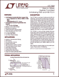 Click here to download LTC1564 Datasheet