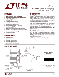 Click here to download LTC1657CN Datasheet