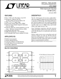 Click here to download LTC1664CGN Datasheet