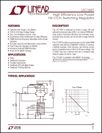 Click here to download LTC1697EMS Datasheet