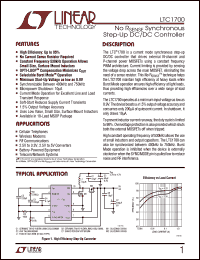 Click here to download LTC1700 Datasheet