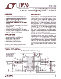 Click here to download LTC1702I Datasheet