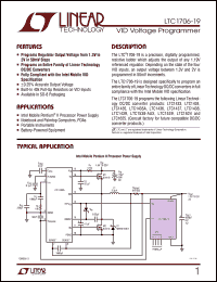 Click here to download LTC1706C-19 Datasheet