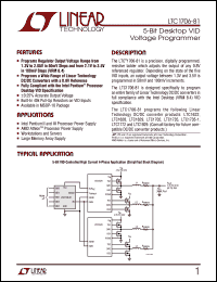 Click here to download LTC1706EMS-81 Datasheet