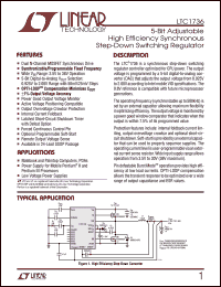 Click here to download LTC1736CG Datasheet