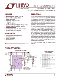 Click here to download LTC1843I Datasheet