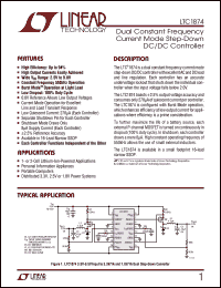 Click here to download LTC1874 Datasheet