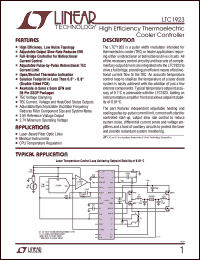 Click here to download LTC1923EGN Datasheet