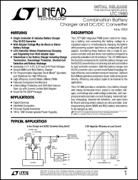 Click here to download LTC1980EGN Datasheet