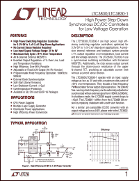 Click here to download LTC3830EGN Datasheet