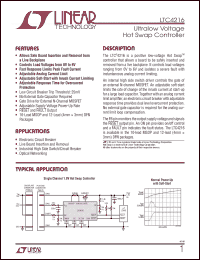 Click here to download LTC4216CMS Datasheet