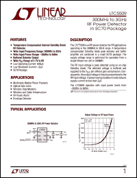 Click here to download LTC5509ESC6 Datasheet