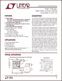 Click here to download LTC6101HVCCS5 Datasheet