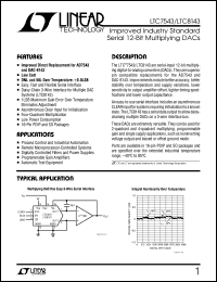 Click here to download LTC7543KSW Datasheet