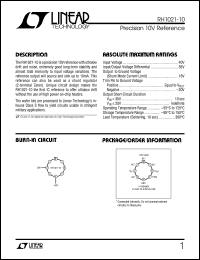 Click here to download RH1021DM-10 Datasheet