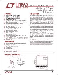 Click here to download LTC6247CMS8PBF Datasheet