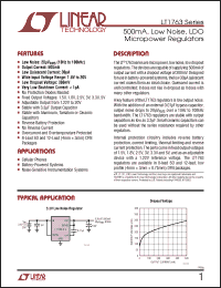 Click here to download LT1763IS8-1.5 Datasheet