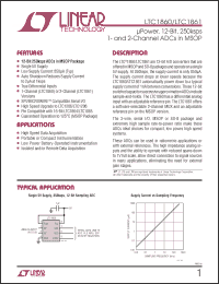 Click here to download LTC1860HMS8-PBF Datasheet