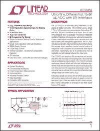 Click here to download LTC2452ITS8-TRPBF Datasheet