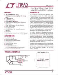 Click here to download LTC2452IDDB-TRPBF Datasheet