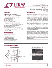 Click here to download LTC2050HS5 Datasheet