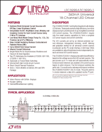 Click here to download LTC3220IPF-1-PBF Datasheet