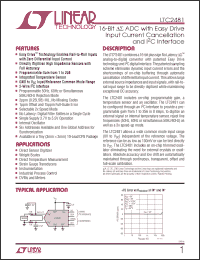 Click here to download LTC2481CDD-TRPBF Datasheet