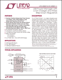 Click here to download LTC3557EUF-PBF Datasheet