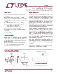 Click here to download LT6600IS8-15-PBF Datasheet