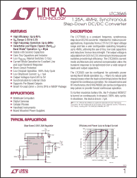 Click here to download LTC3565IDD-TRPBF Datasheet