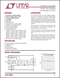 Click here to download LTC2251IUH Datasheet