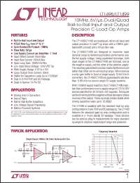 Click here to download LT1498IN8PBF Datasheet