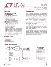 Click here to download LTC2299IUP Datasheet