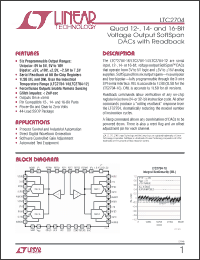 Click here to download LTC2704IGW-12PBF Datasheet