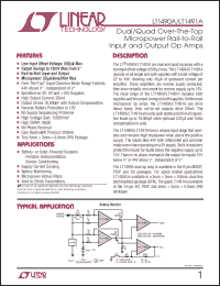 Click here to download LT1491AIS Datasheet