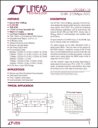 Click here to download LTC2241UP-10 Datasheet