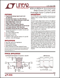 Click here to download LTC3619BEDD-TRPBF Datasheet