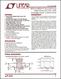 Click here to download LTC3619BIDD-TRPBF Datasheet