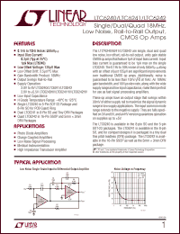 Click here to download LTC6240HS8 Datasheet