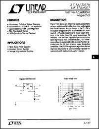 Click here to download LT117AH/883 Datasheet