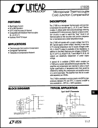 Click here to download LT1025CJ8 Datasheet