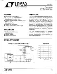 Click here to download LT1027DCH5 Datasheet