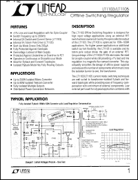 Click here to download LT1103CV Datasheet