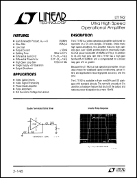 Click here to download LT1192ACS8 Datasheet